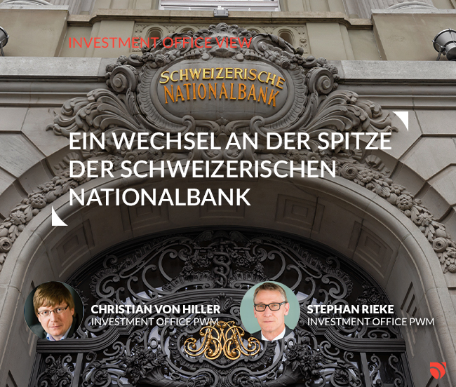 Ein Wechsel an der Spitze der Schweizerischen Nationalbank