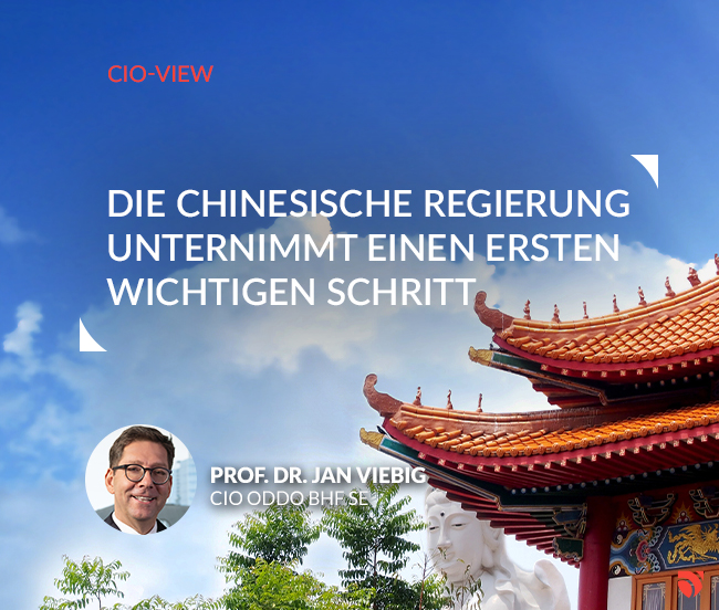 Die chinesische Regierung unternimmt einen ersten wichtigen Schritt