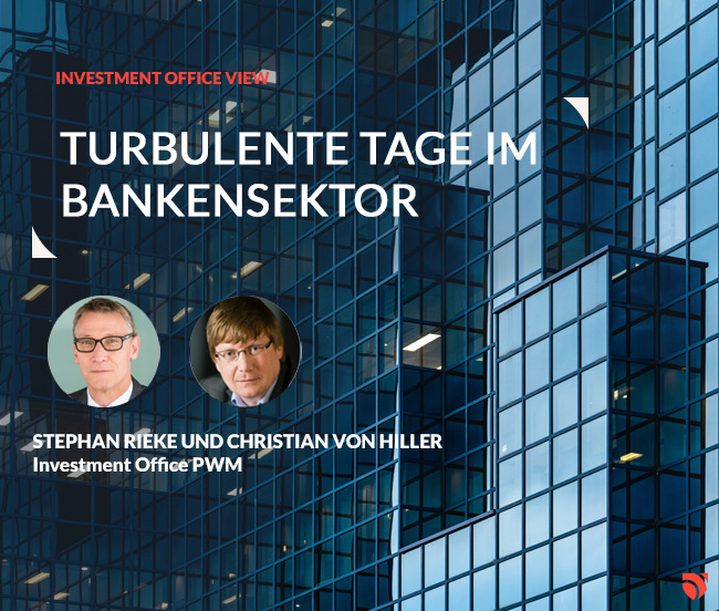 Turbulente Tage im Bankensektor